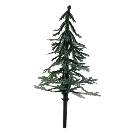 Yılbaşı Pasta Süsü Yeşil Çam Ağacı 144'Lü